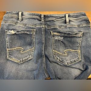 Womens 16w Silver jeans “Sam” 16x29
